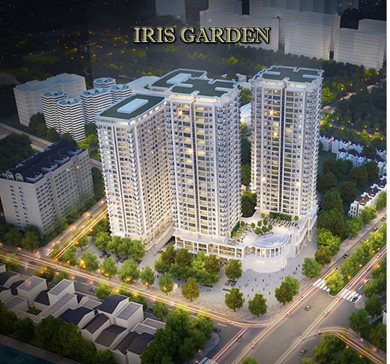 Phối cảnh dự án chung cư Iris Garden