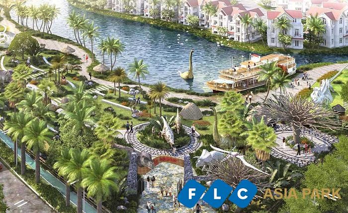 Phối cảnh tổng thể dự án FLC Asia Park