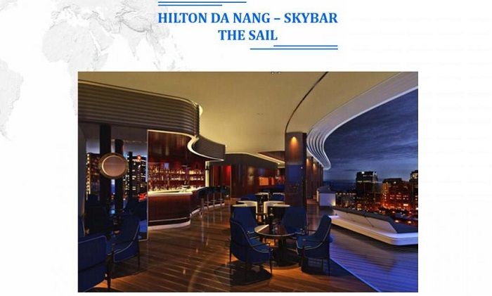 Skybar The Sail tại Hilton Đà Nẵng