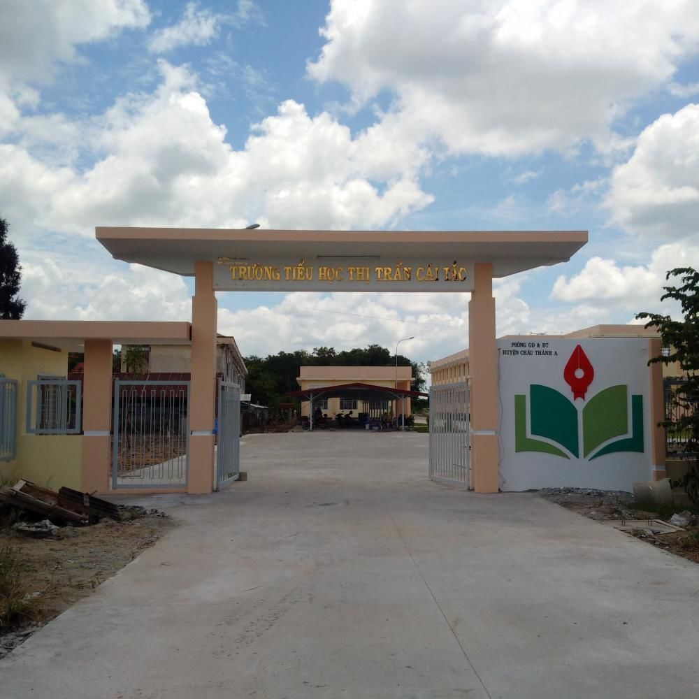 Trường tiểu học thị trấn Cái Tắc khu dự án Vạn Phát