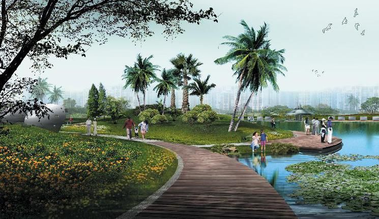Công viên dinh thái của Saigon Riverside City