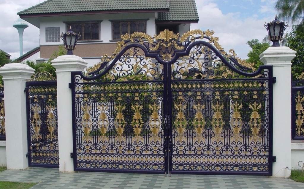 Mẫu cổng nhà đẹp họa tiết tinh tế thu hút ngay từ lần đầu tiên