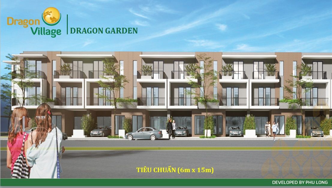 Nhà phố thương mại dự án Dragon Village quận 9