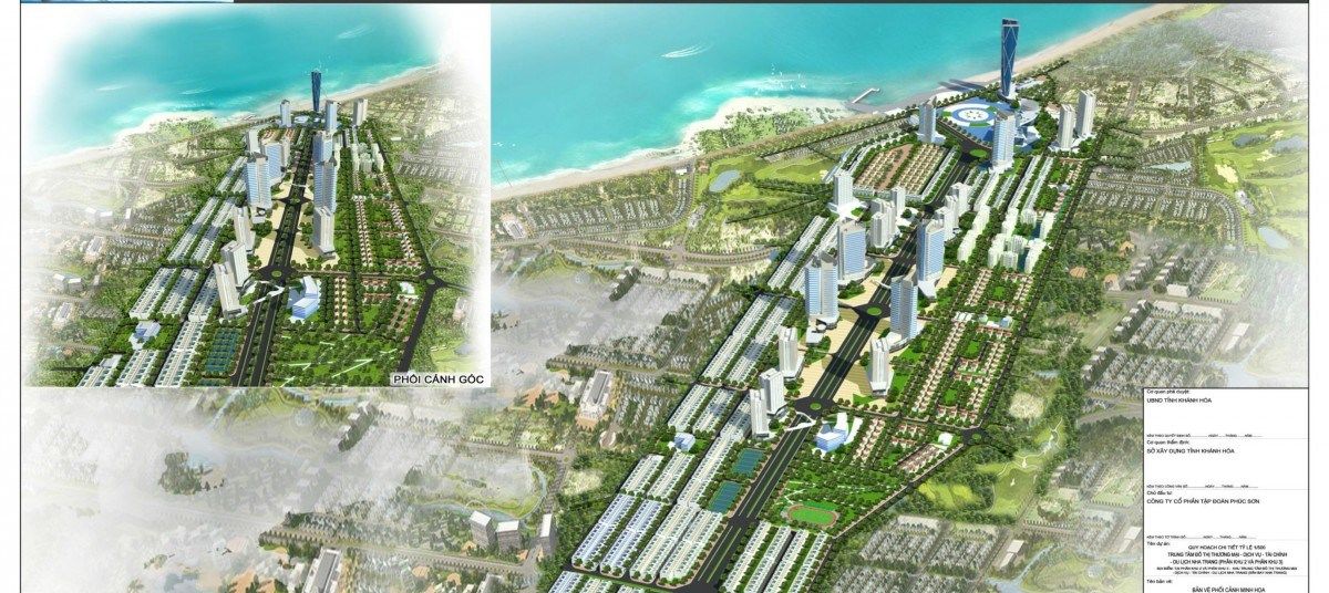 Phối cảnh dự án sân bay Nha Trang