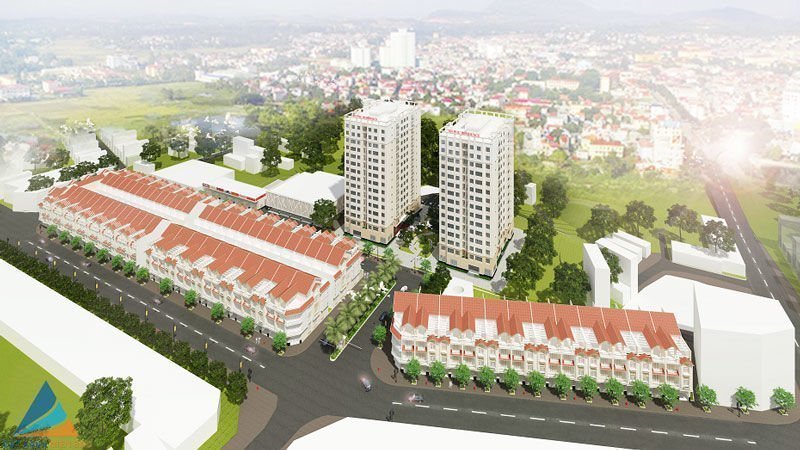 Phối cảnh tổng thể dự án Chung cư An Phú Residence