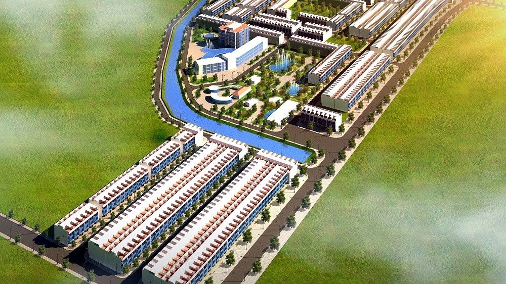 Phối cảnh tổng thể dự án khu đô thị Thiên Lộc