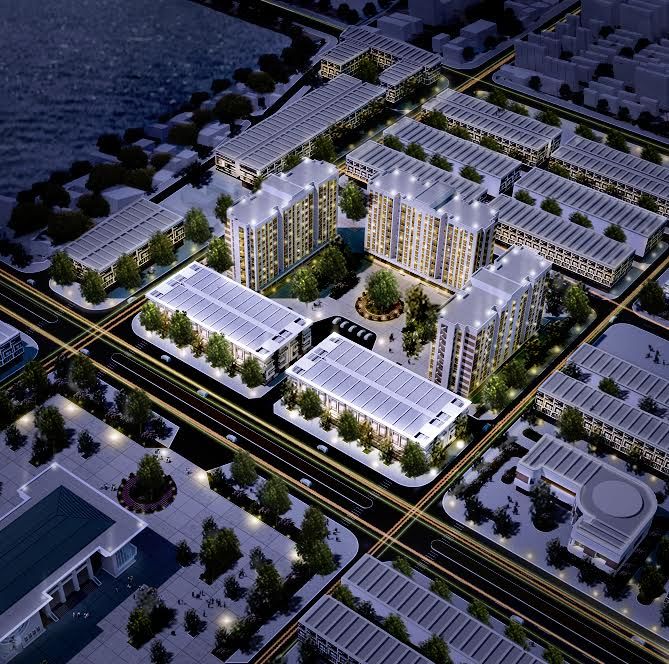 Phối cảnh tổng thể dự án Tân Thành Eco City