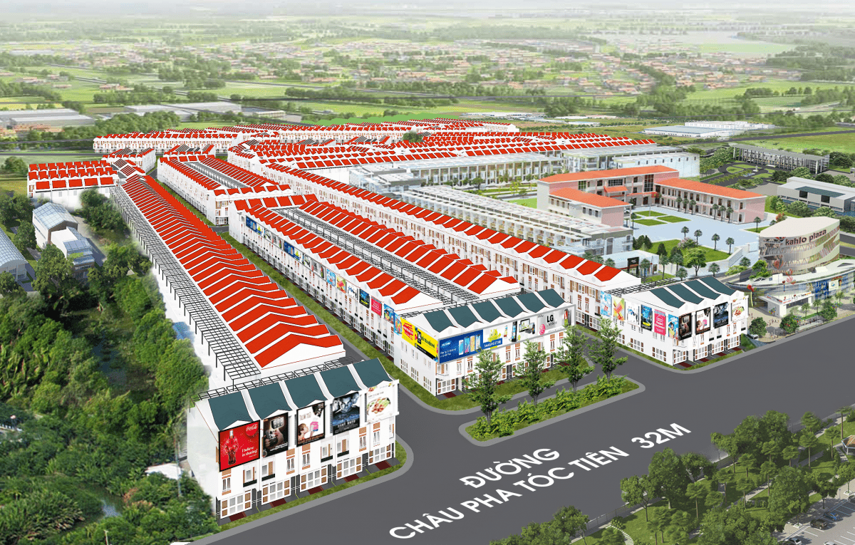 Phối cảnh tổng thể dự án Tân Thành Village