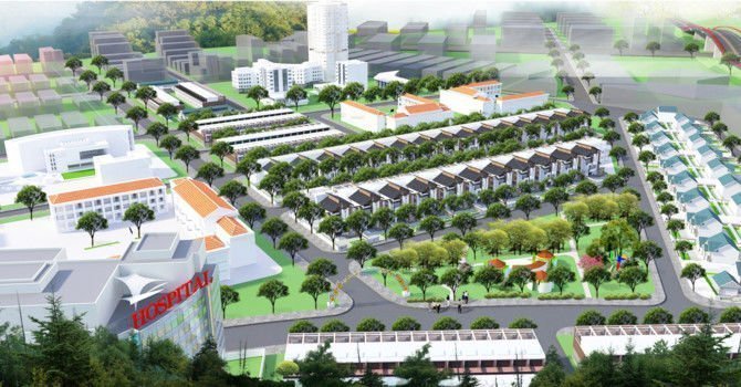 Phối cảnh tổng thể dự án Thanh Sơn Residence