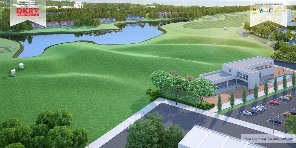Sân Golf rộng 90ha tại khu đô thị Paradise Cam Ranh