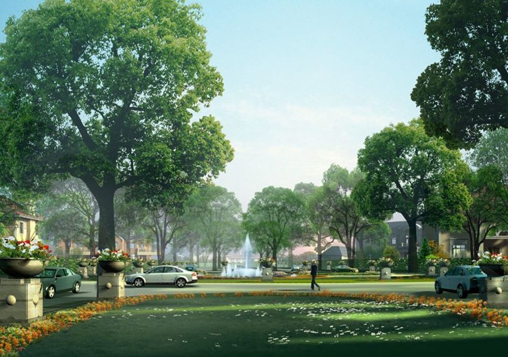 Tận hưởng không gian công viên xanh mát tại dự án Green Park 