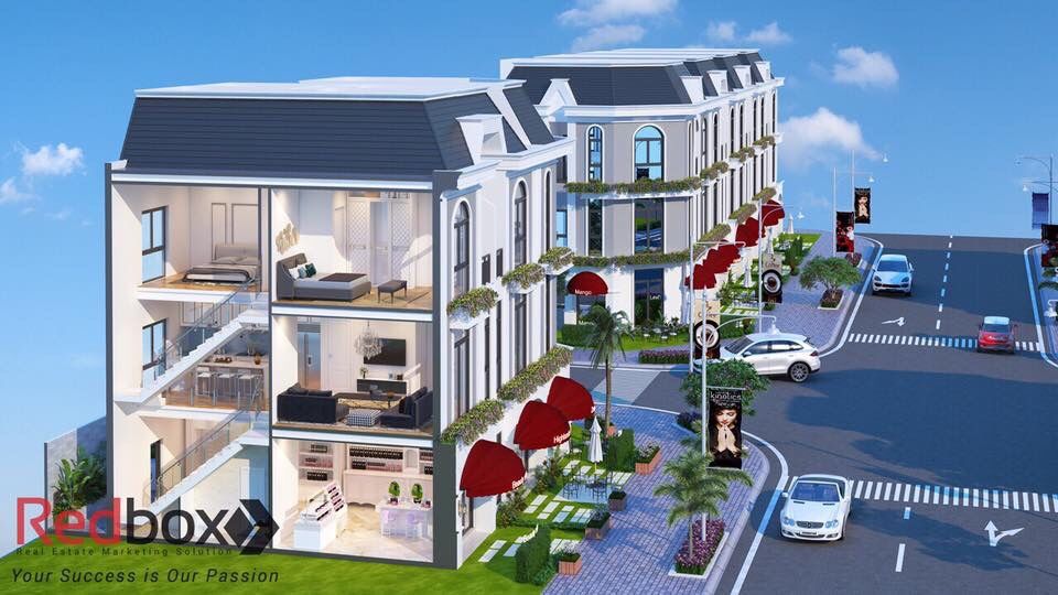 Thiết kế căn hộ biệt thự khu đô thị Long Phú Residence