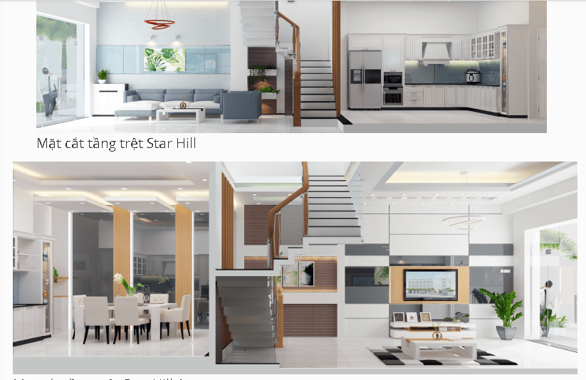Thiết kế nội thất dự án Điền Thuận Star Hills