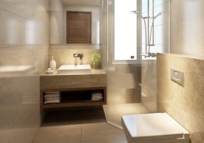Thiết kế phòng tắm căn hộ Lavida Plus