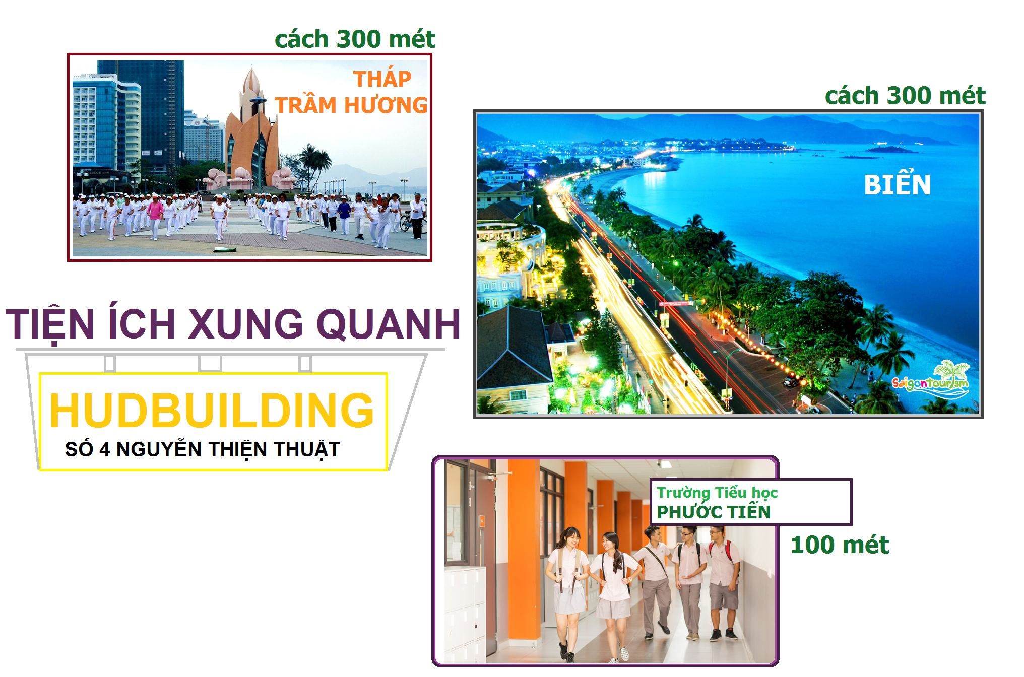 Tiện ích ngoại khu dự án HUD Building Nha Trang