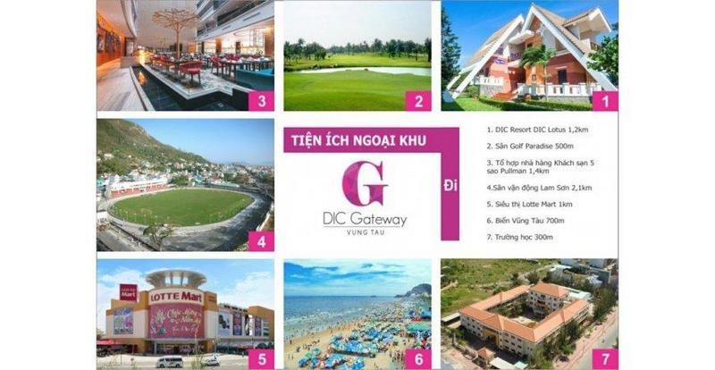 Tiện ích ngoại khu Gateway Vũng Tàu