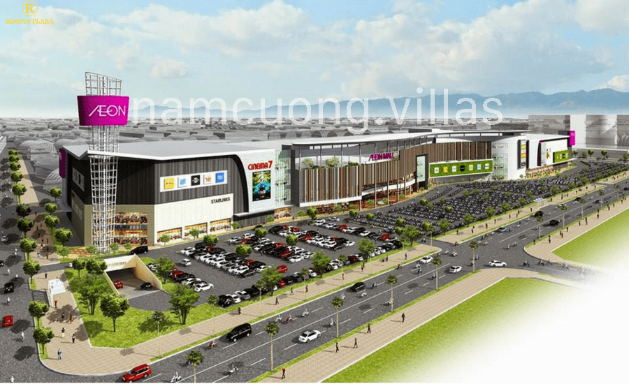 Trung tâm thương mại Aeon Mall dự án An Vượng Villas
