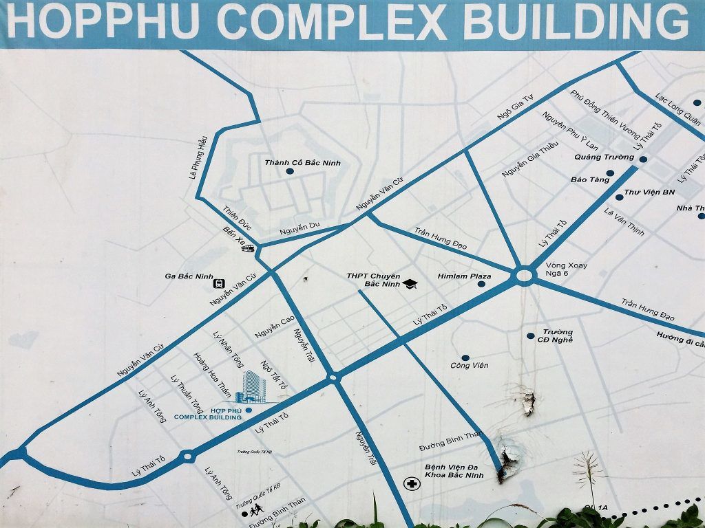 Vị trí dự án Hợp Phú Complex
