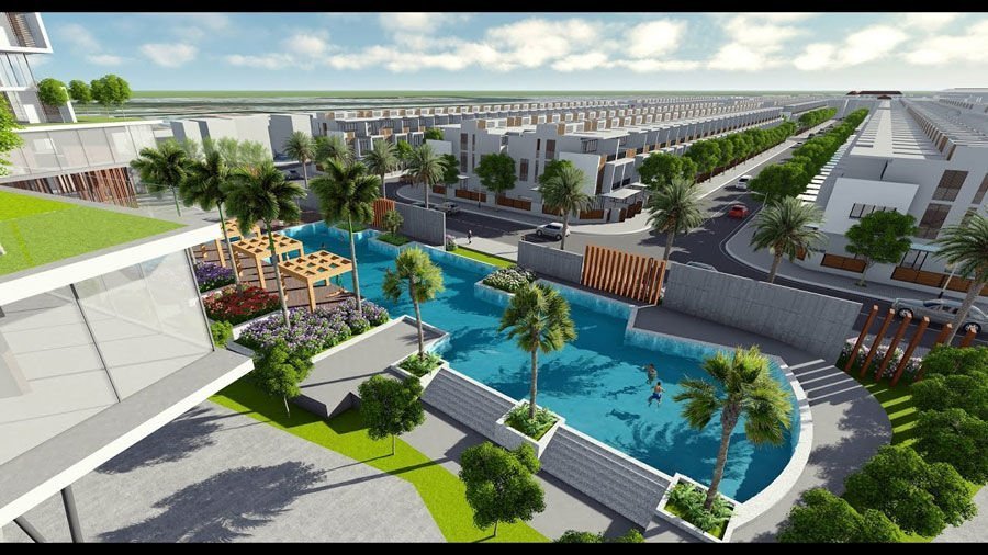 Bể bơi dự án Singa City