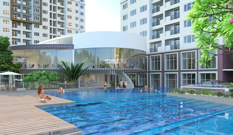 Bể bơi tại dự án Sun Grand City – Láng Hạ Residence
