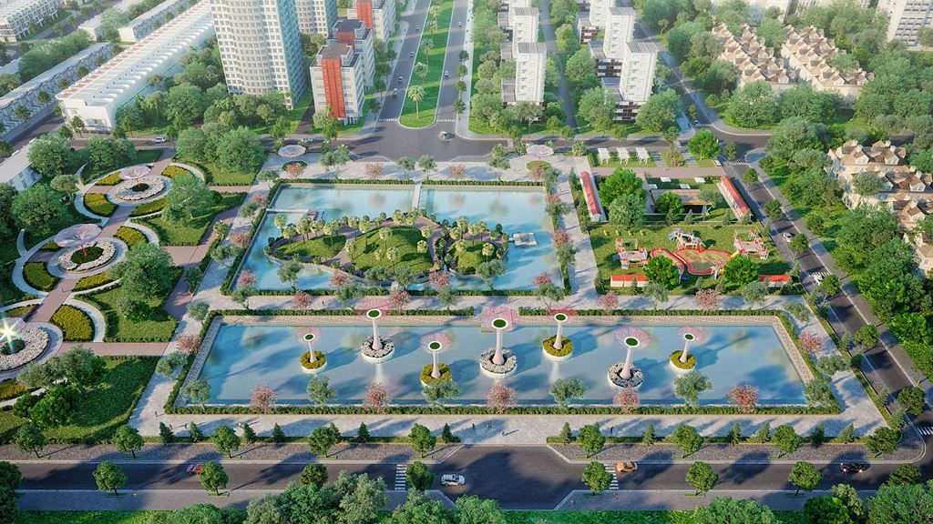 Công viên dự án Central Mall Long Thành