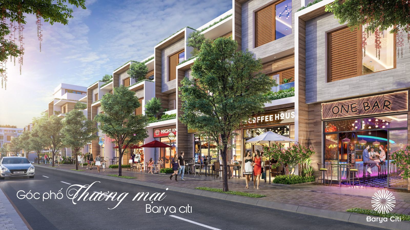 Nhà phố thương mại dự án Barya Citi 