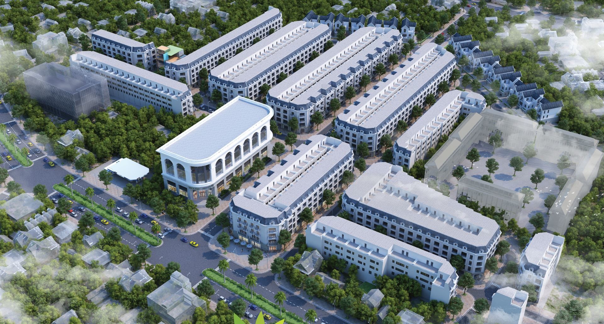 Phối cảnh dự án Khu đô thị Thuần Nghệ Green City
