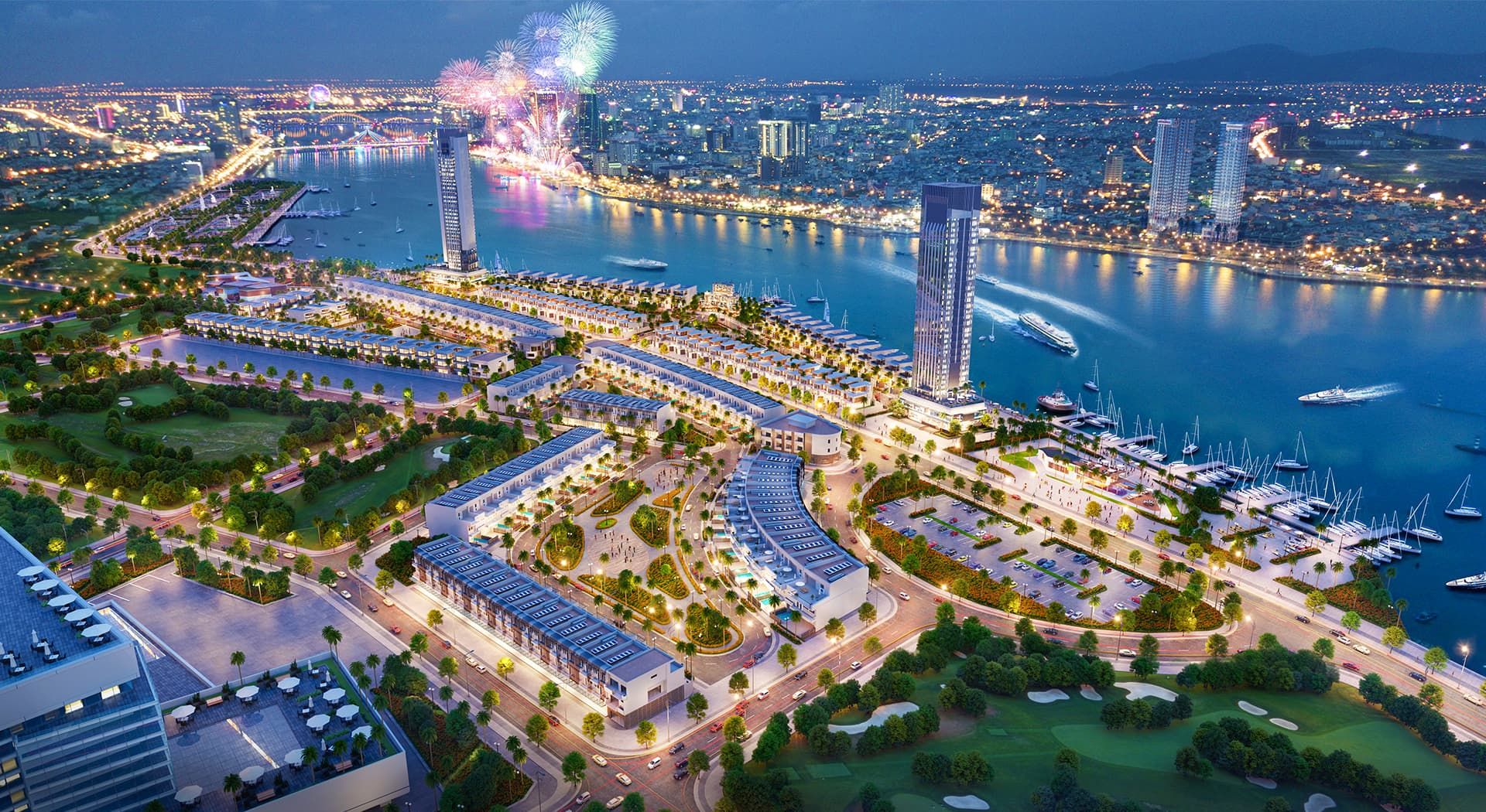 Phối cảnh tổng quan dự án Marina Complex Đà Nẵng