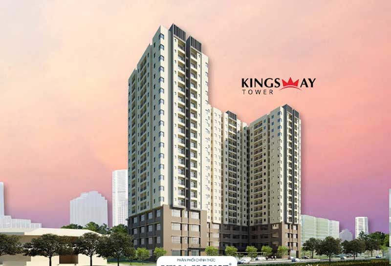 Phối cảnh tổng thể dự án Kingsway Tower
