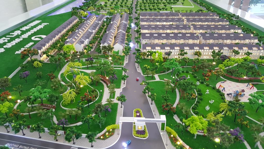 Phối cảnh tổng thể dự án Nam Phong Eco Park