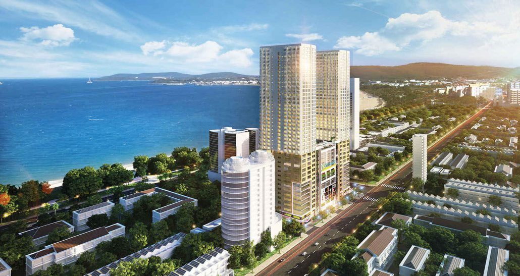 Phối toàn cảnh dự án Gold Coast Nha Trang