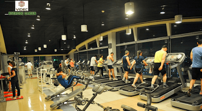 Phòng tập Gym với các thiết bị hiện đại của dự án Chung cư Tecco Thái Nguyên