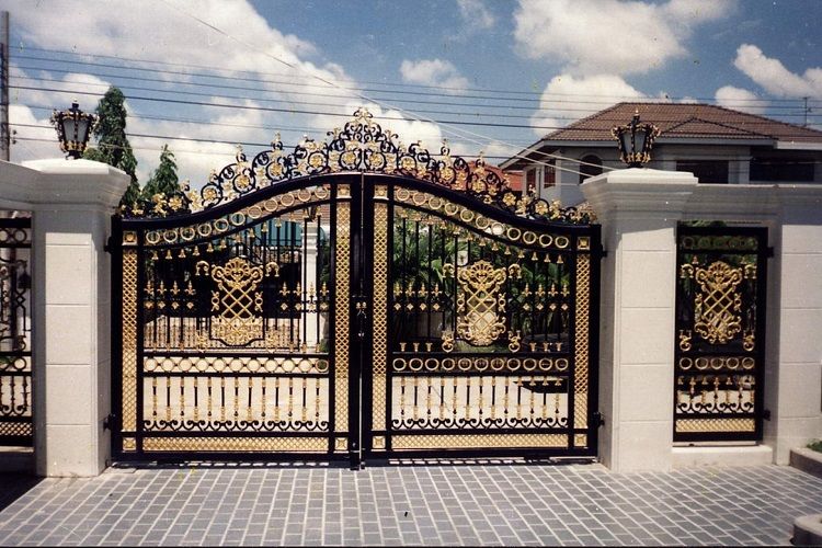 cổng nhà xưởng đẹp