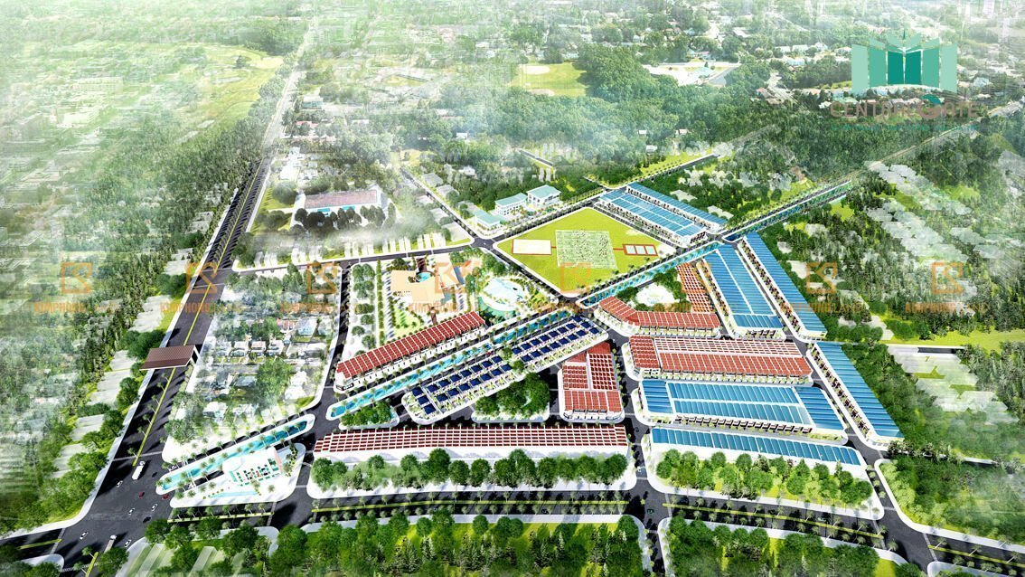 Tổng thể dự án Khu đô thị Central Gate Quảng Nam 