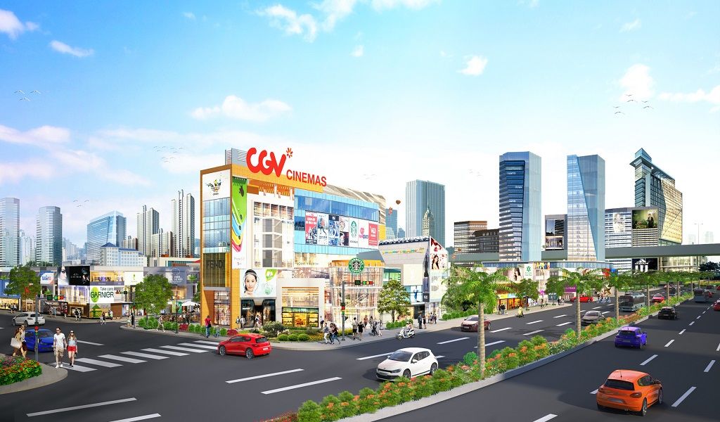 Trung tâm thương mại dự án Central Mall Long Thành