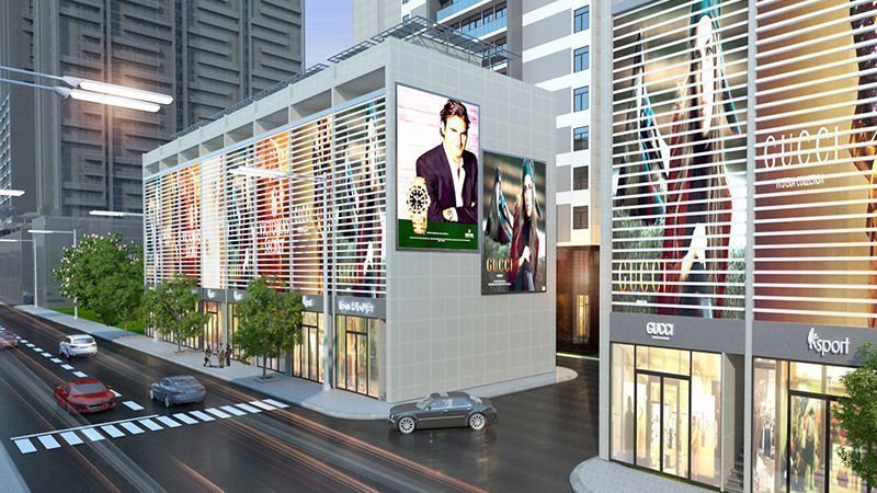 Trung tâm thương mại tại dự án Chung cư Bảo Sơn Green Pearl
