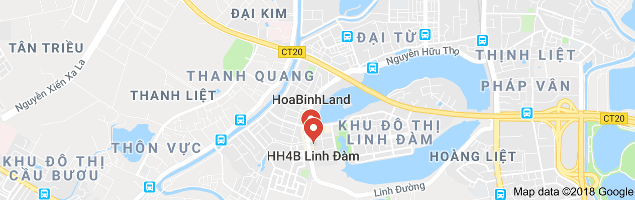 Vị trí dự án Chung cư HH4 Linh Đàm