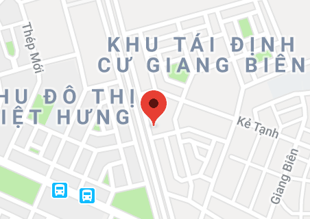 Vị trí dự án Chung cư N08 Giang Biên