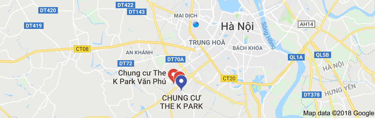 Vị trí dự án Chung cư The K Park