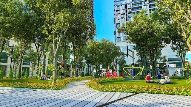 Khu sinh hoạt cộng đồng dự án Chung cư Park View City