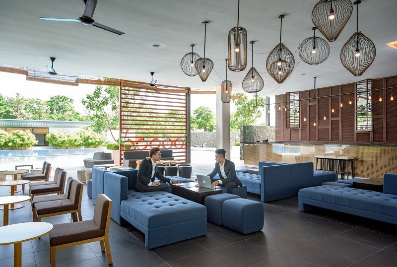 Lounge sang trọng trong ClubHouse Gamuda