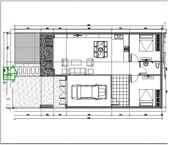 Mẫu thiết kế biệt thự nhà vườn 1 tầng 4 phòng ngủ 2023