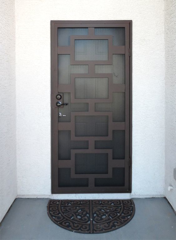 Mẫu cửa sắt hộp 1 cánh phù hợp với mọi ngôi nhà bạn