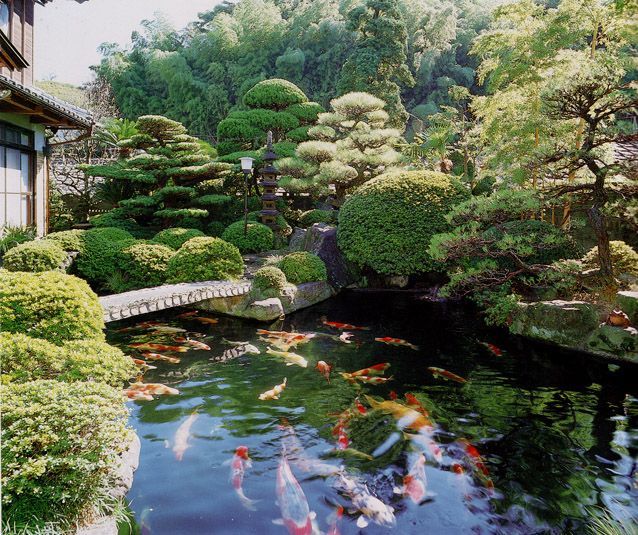 Mẫu thiết kế tiểu cảnh sân vườn biệt thự phong cách Nhật Bản