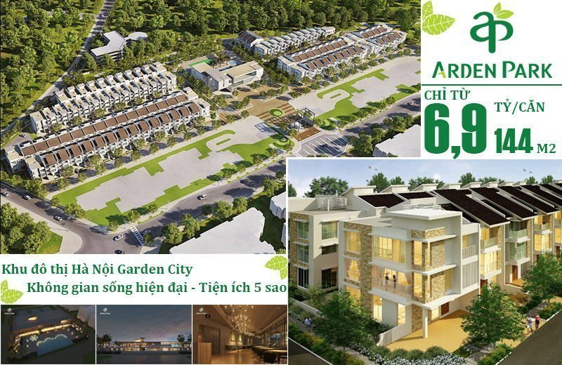 Phối cảnh tổng thể dự án Khu đô thị Hà Nội Garden Villa