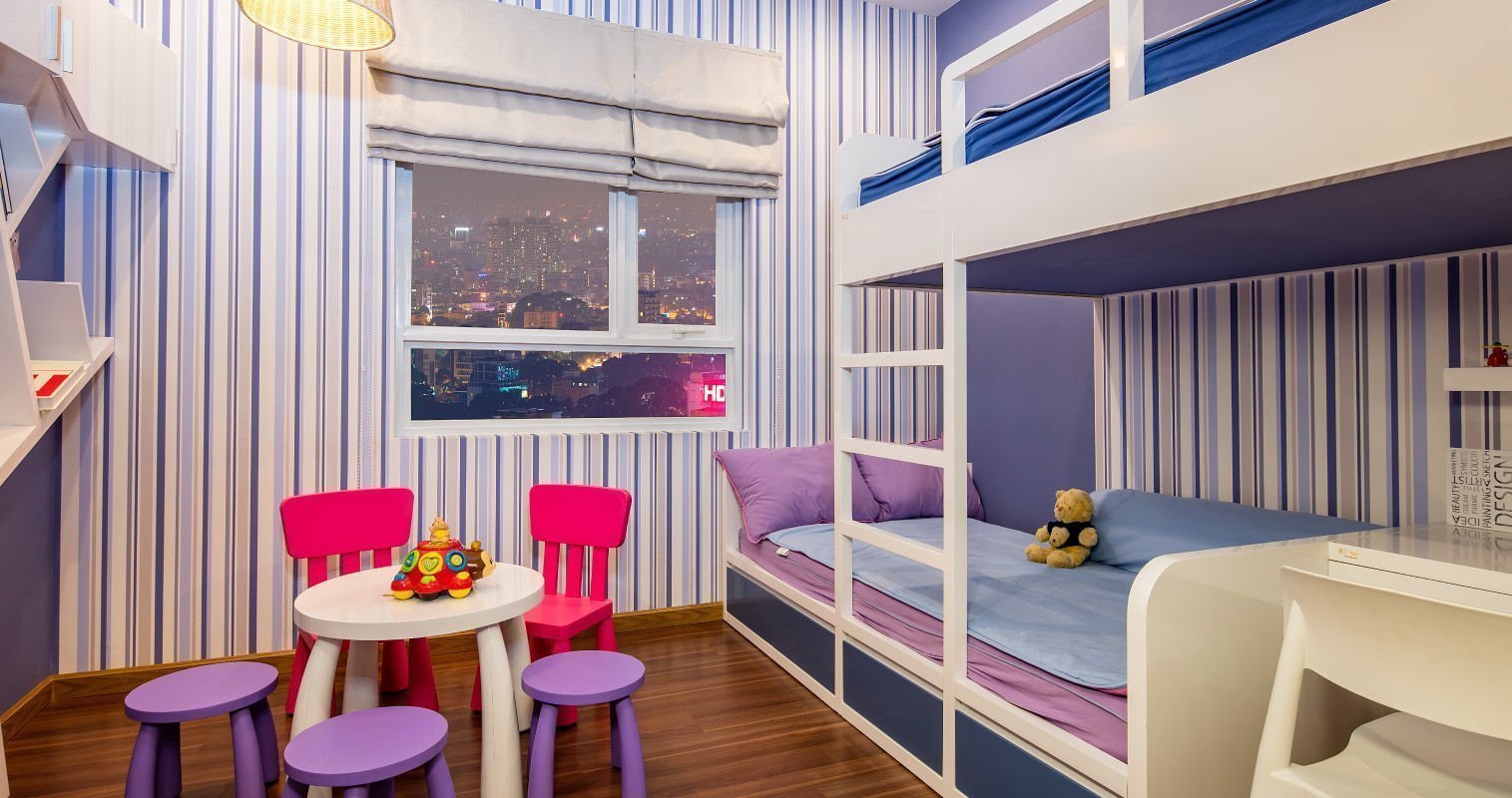 Phòng ngủ cho trẻ tại căn hộ Jamona City