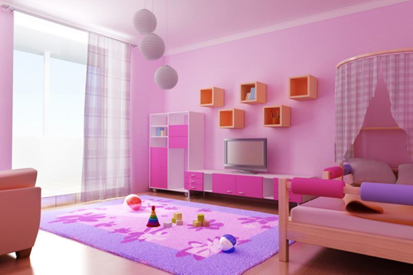 Ý tưởng hay trong trang trí phòng ngủ cho bé gái 2 tuổi