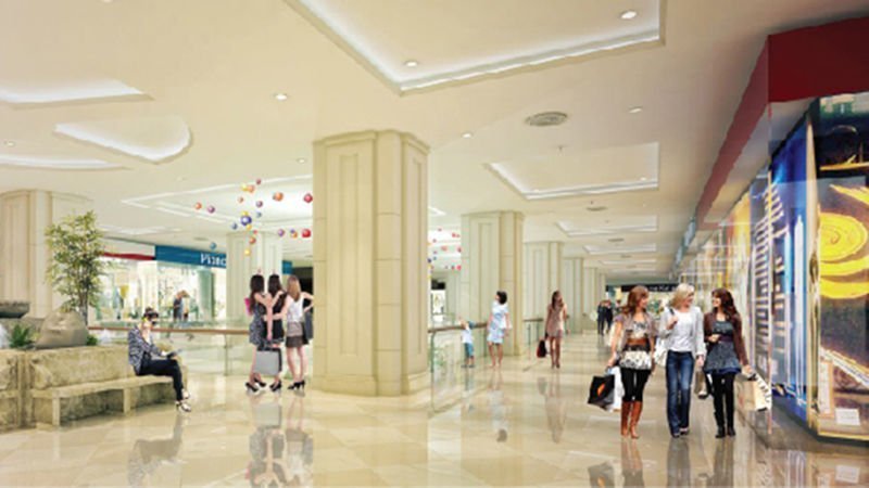 Trung tâm thương mại tại dự án Chung cư C1 C2 Xuân Đỉnh
