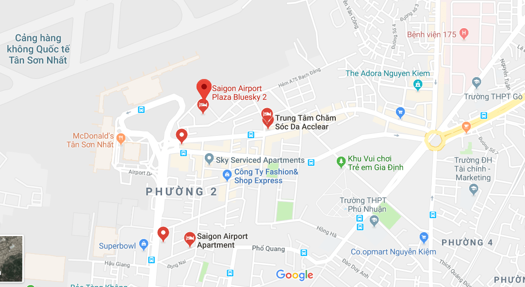 Vị trí đắc địa dự án Saigon Airport Plaza