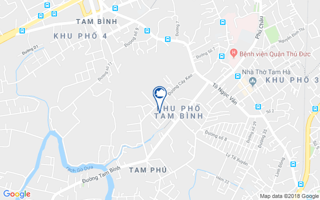 Vị trí dự án Chung cư Đạt Gia Centre Point Thủ Đức